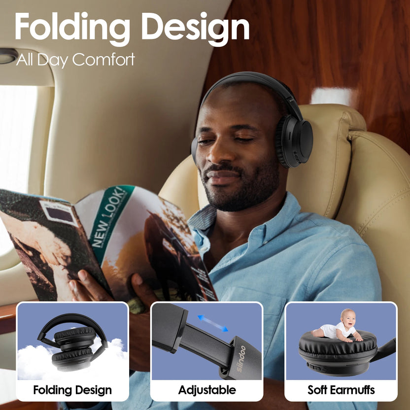 Titel: Premium Audio & Style Bundle – Bluetooth Kopfhörer + Vintage Armband