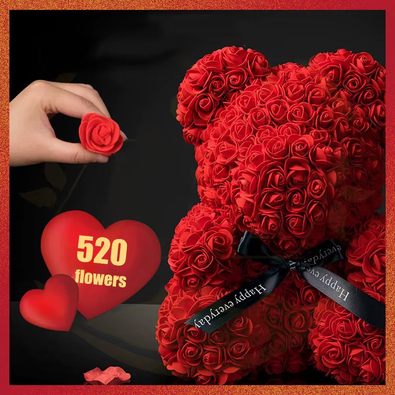 "Kleiner Rosen Bear Valentinstag Geschenk "